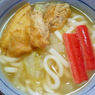 甘めのお揚げが美味しい！シンプルうどん